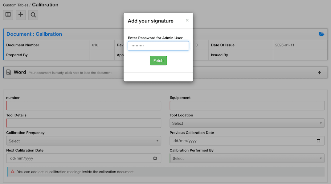 Authentication confirms the identity of the signed-in user.